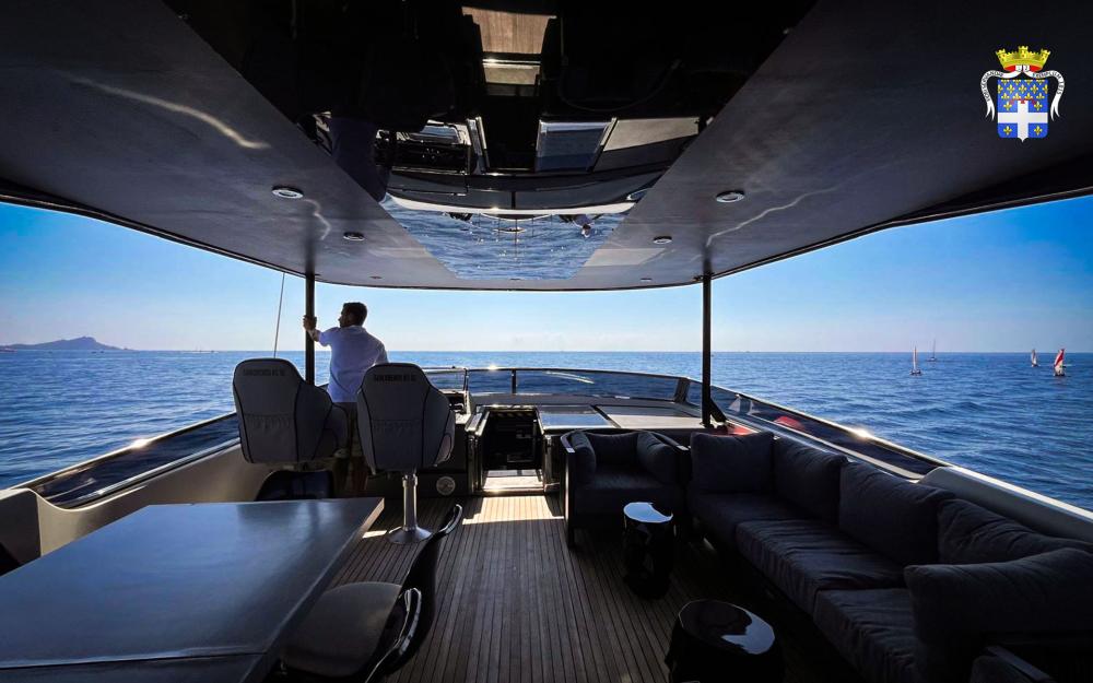 On-board party in Antibes