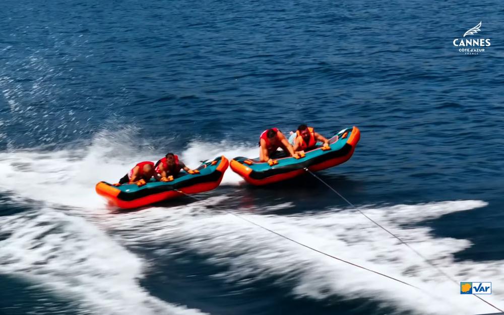 EVG en mer sur un Yacht à Cannes