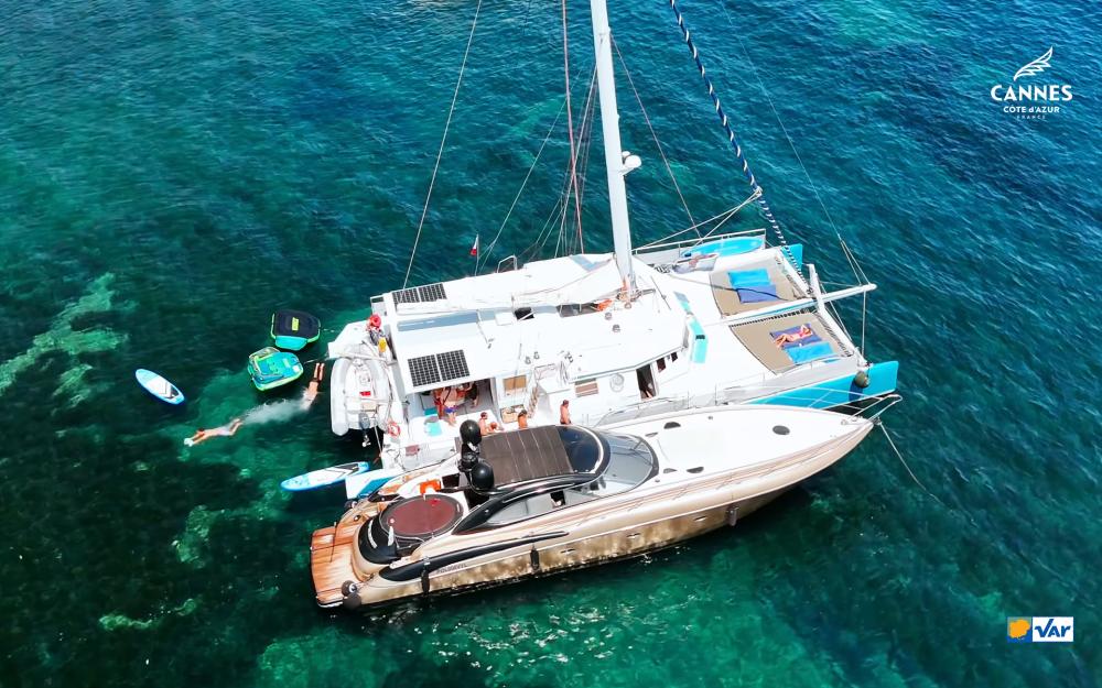 Mariage en mer sur un Yacht à Cannes