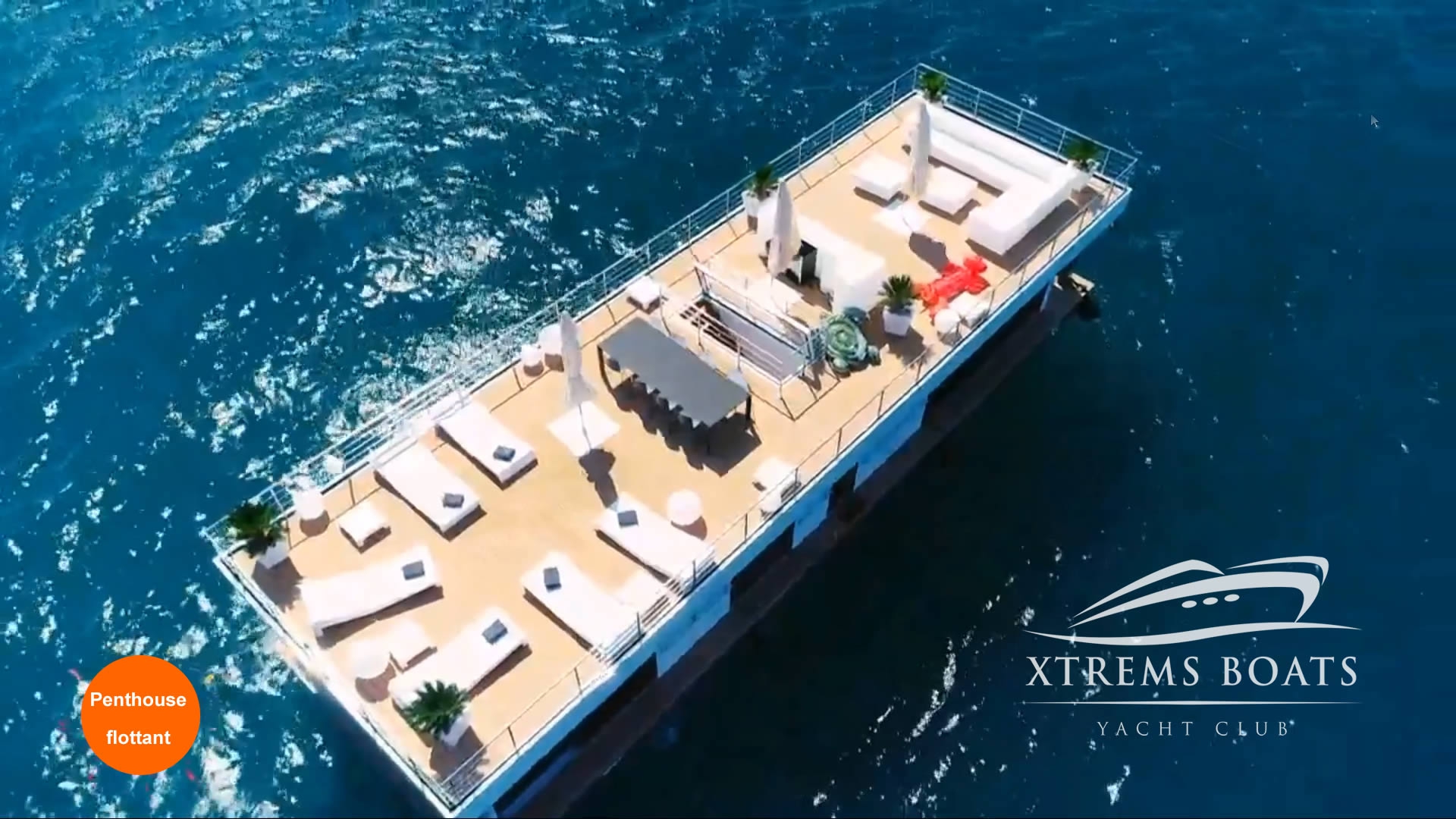 Location privé & unique PENTHOUSE FLOTTANT