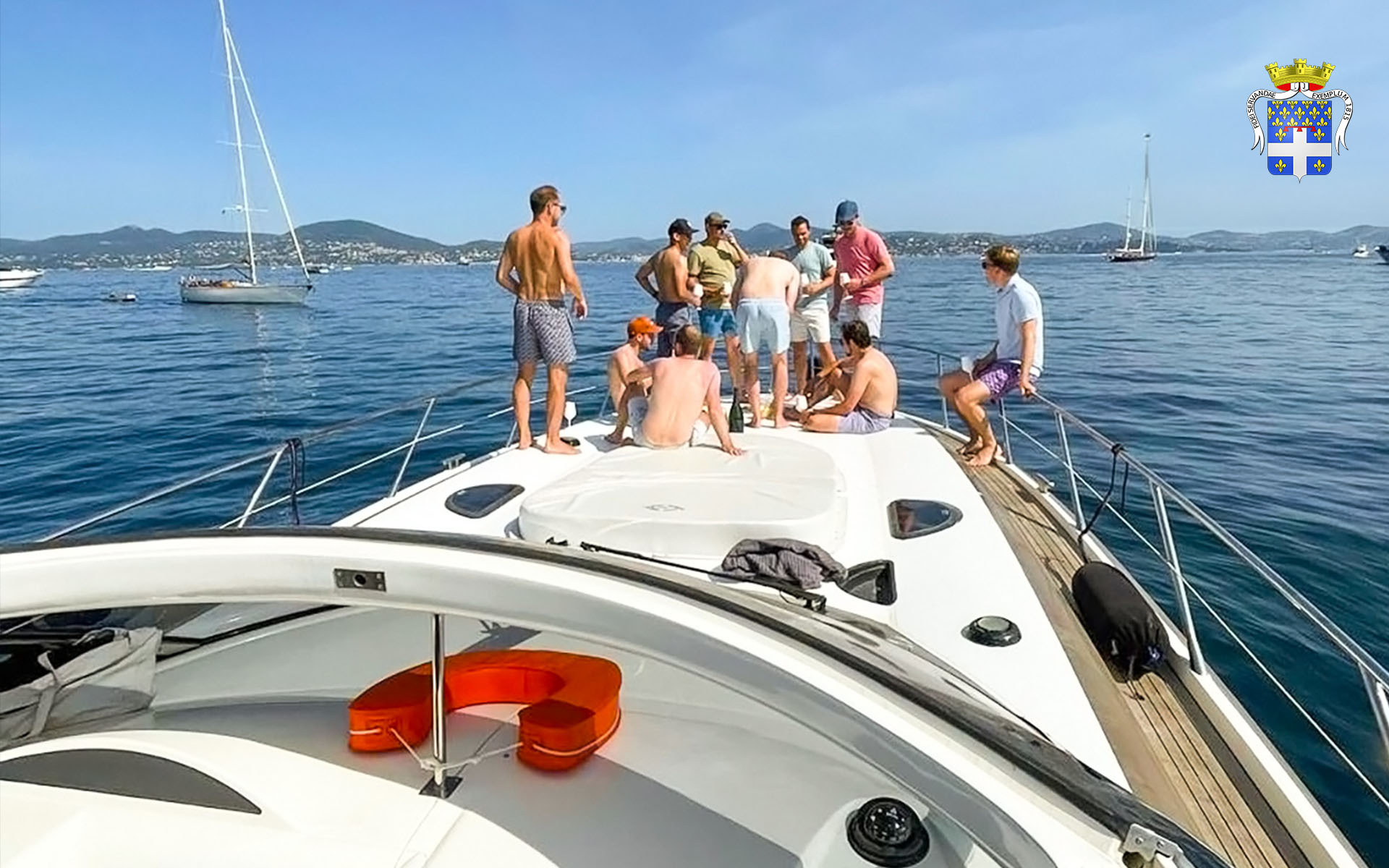 Services rental EVG sur un yacht à Antibes